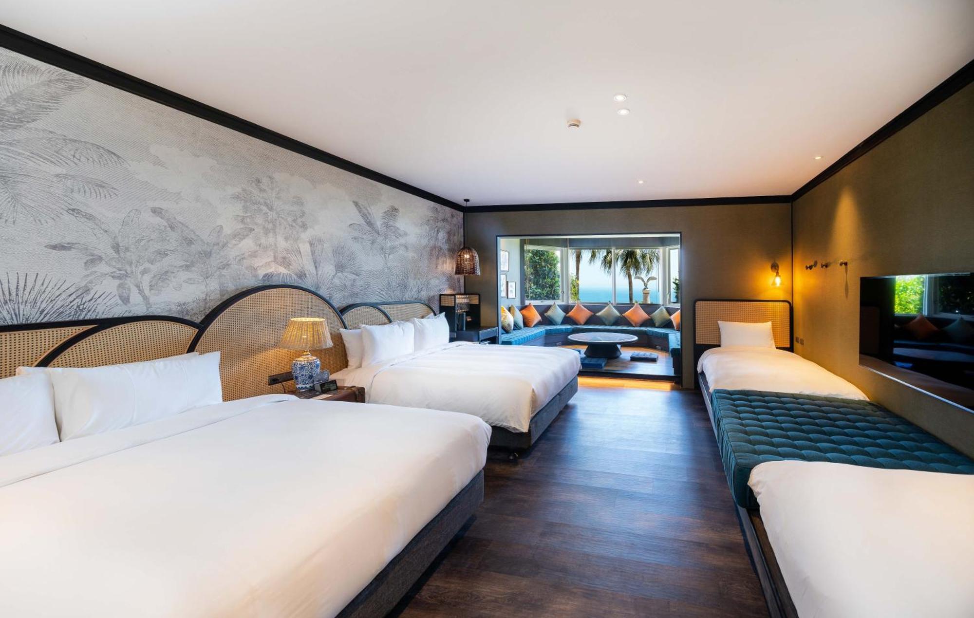 Hualien Farglory Hotel Yanliau Kültér fotó Family room